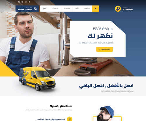 Professional WordPress Design Deals! - plumbing